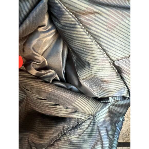 NordicTrack Green Black Camo Quilted Puffer Full Zip Vest Jacket Size XXL - Picture 5 of 12